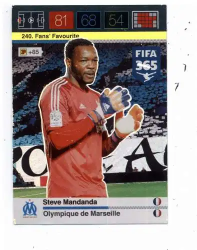 FUSSBALL - OLYMPIQUE MARSEILLE- STEVE MANDANDA, Panini 365