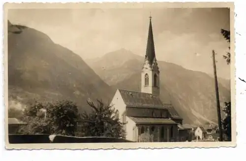 [Ansichtskarte] A 6500 LANDECK / Tirol, Blick auf Kirche und Umgebung, Photo-AK. 