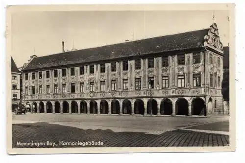 [Ansichtskarte] 8940 MEMMINGEN, Harmoniegebäude, Verlag Müller. 