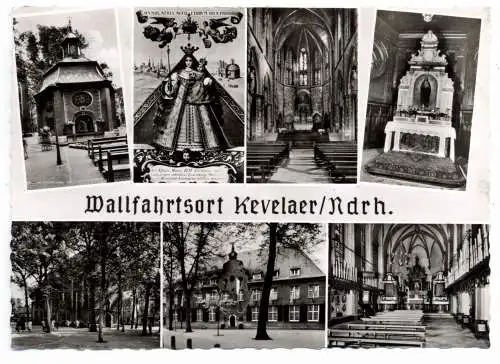 [Ansichtskarte] 4178 KEVELAER, 7 Ansichten, 1965. 
