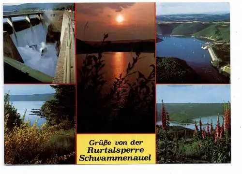 [Ansichtskarte] 5169 HEIMBACH, Rursee, Rurtalsperre, 5 Ansichten. 