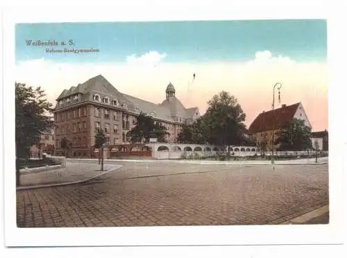 [Ansichtskarte] 0-4850 WEISSENFELS, Reform - Realgymnasium, REPRO. 