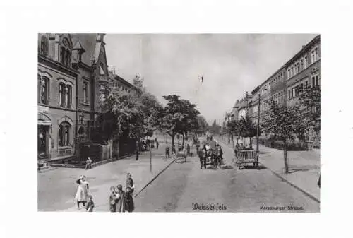 [Ansichtskarte] 0-4850 WEISSENFELS, Merseburger Strasse, REPRO. 