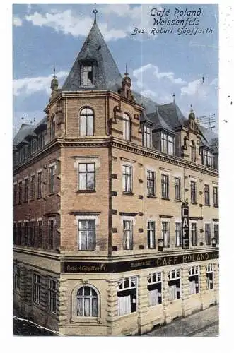 [Ansichtskarte] 0-4850 WEISSENFELS, Cafe Roland, REPRO. 