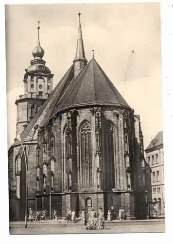 [Ansichtskarte] 0-4850 WEISSENFELS, Marienkirche, 1968. 