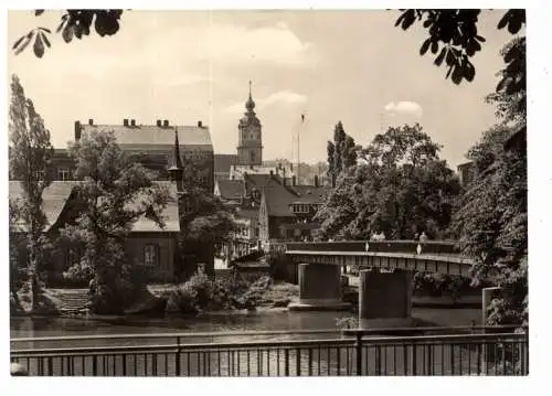[Ansichtskarte] 0-4850 WEISSENFELS, Saalebrücke, "Brücke der Deutsch - Sowjetischen Freundschaft", 1969. 