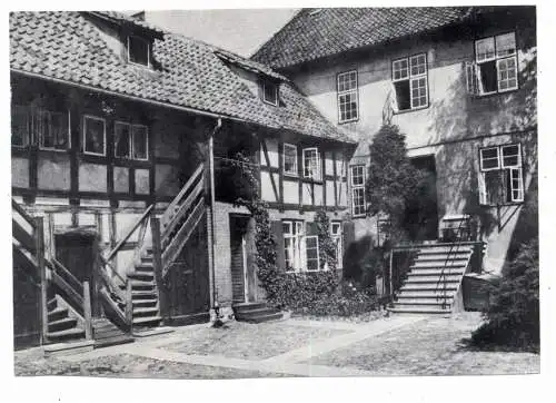 [Ansichtskarte] WESTPREUSSEN - ELBING / ELBLAG, Hof des Heilig - Geist - Hospitals, Nachkriegskarte. 