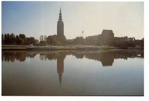 [Ansichtskarte] WESTPREUSSEN - ELBING / ELBLAG, Blick auf die Altstadt, REPRO. 