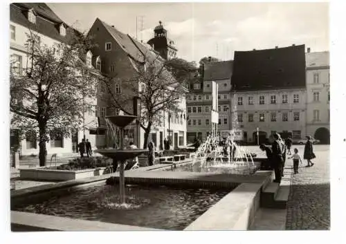 [Ansichtskarte] 0-4850 WEISSENFELS, Karl - Marx - Platz, 1970. 