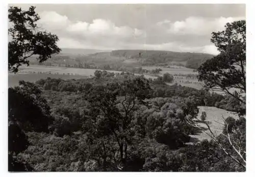 [Ansichtskarte] 0-4851 GOSECK, Blick vom Igelsberg zur Rabeninsel, 1967. 