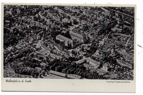[Ansichtskarte] 0-4850 WEISSENFELS, Fliegeraufnahme 1942. 