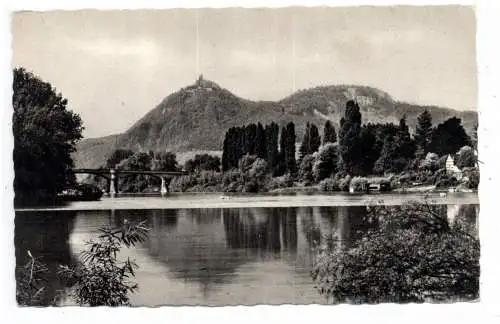 [Ansichtskarte] 5340 BAD HONNEF, Insel Grafenwerth, Drachenfels. 