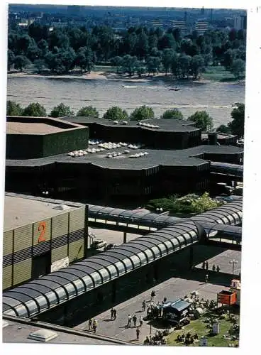 [Ansichtskarte] 4000 DÜSSELDORF - STOCKUM, Messegelände. 