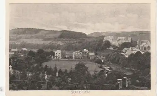 [Ansichtskarte] 5372 SCHLEIDEN, Blick auf den Ort, Verlag Richarz - Königswinter. 