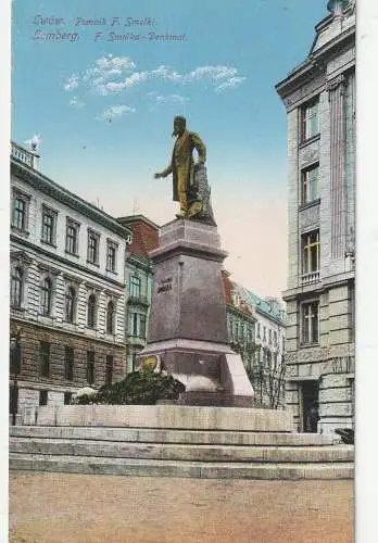 [Ansichtskarte] UKRAINE - LEMBERG / LWIW, Smalka - Denkmal, 1916. 