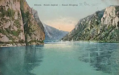 RUMÄNIEN / ROMANIA - ORSOVA, Kazan - Eingang, 1916, deutsche Feldpost