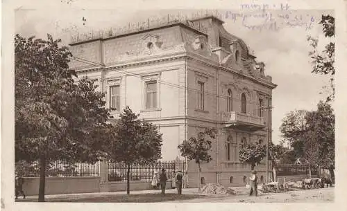 SERBIEN - WEISSKIRCHEN / BELA CRKVA, Palais Radulovics, 1915, deutsche Feldpost