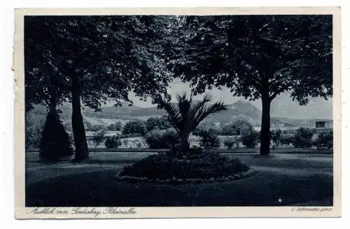 [Ansichtskarte] 5300 BONN - BAD GODESBERG, Rheinallee, 1928, Verlag Vorsteher. 