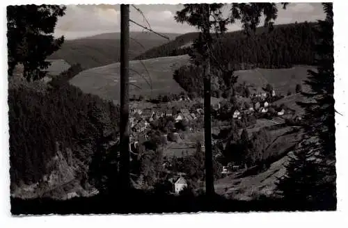 3392 CLAUSTHAL - ZELLERFELD - WILDEMANN, Blick über den Ort