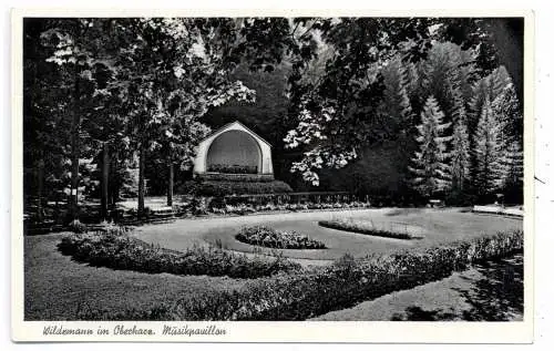 3392 CLAUSTHAL - ZELLERFELD - WILDEMANN, Musikpavillon