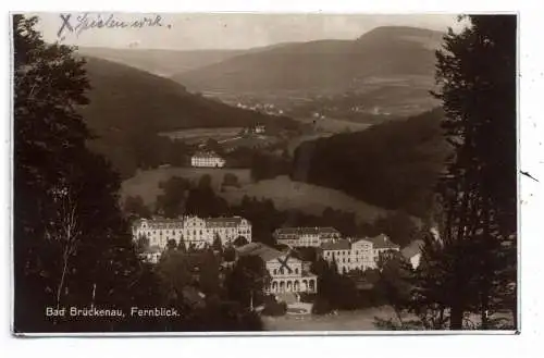 [Ansichtskarte] 8788 BAD BRÜCKENAU, Fernblick 1925. 