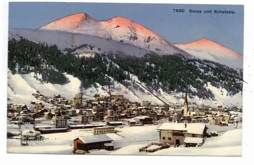 [Ansichtskarte] CH 7260 DAVOS ud Schatzalp. 
