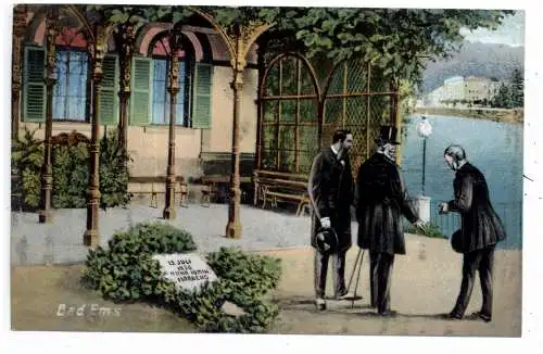 POLITIK - EMSER DEPESCHE, 13. Juli 1870