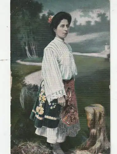 [Ansichtskarte] BULGARIEN / BULGARIJA - Bulgarische Tracht, 1915 / 16. 