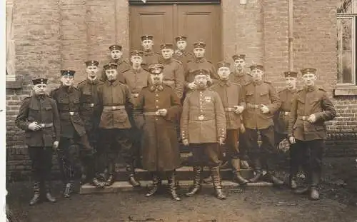 [Ansichtskarte] 5000 KÖLN - WIDDERSDORF, 1. Weltkrieg, Militär-Einheit, 1. Korps. 2/15 Ers. Batl., Verlag Arenz - Cöln. 
