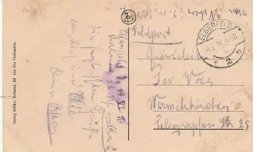 F 02500 HIRSON, Gesamtansicht, deutscher Text, Verlag Stilke / NELS, 1916