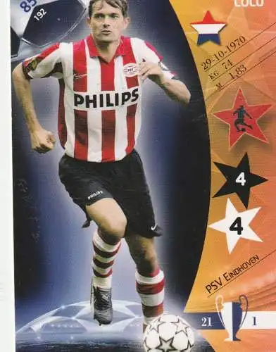 FUSSBALL - PSV EINDHOVEN - PHILIP COCU, Champions League 2007, Panini