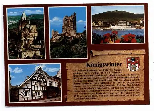 [Ansichtskarte] 5330 KÖNIGSWINTER, Chronik - AK. 