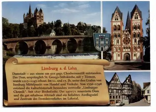 [Ansichtskarte] 6250 LIMBURG, Chronik - AK. 