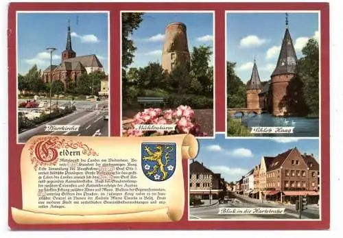 [Ansichtskarte] 4190 GELDERN, Chronik - AK. 