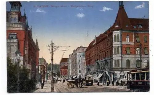 [Ansichtskarte] H 1000 BUDAPEST, Margarethen Ring. 