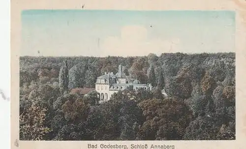 5300 BONN, Schloß Annaberg, 1924