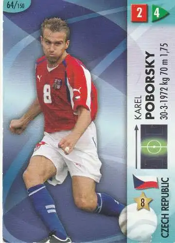 FUSSBALL - TSCHECHIEN - KAREL POBORSKY, WM 2006, Panini