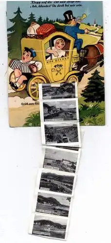 [Ansichtskarte] 5340 BAD HONNEF - RHÖNDORF, Klapp-Leporello, 10 Bilder. 