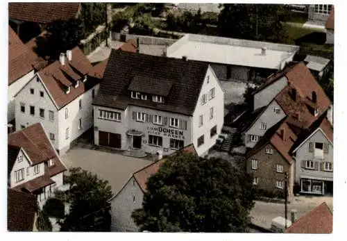 [Ansichtskarte] 7000 STUTTGART - HOFEN, Gasthaus "Zum Ochsen", Luftaufnahme. 