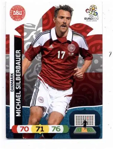 FUSSBALL - DÄNEMAK - MICHAEL SILBERBAUER, EURO 2012, Panini