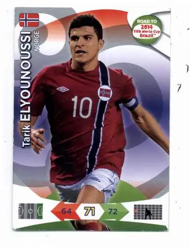 FUSSBALL - NORWEGEN - TARIK ELYOUNOUSSI, WM 2014, Panini