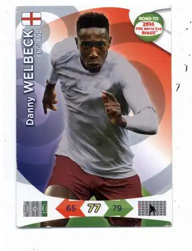 FUSSBALL - ENGLAND - DANNY WELBECK, WM 2014, Panini