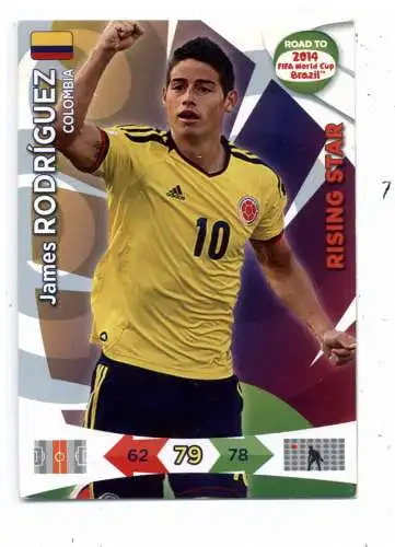 FUSSBALL - KOLUMBIEN - JAMES RODRIGUEZ, WM 2014, Panini