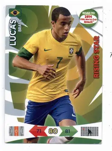 FUSSBALL - BRASILIEN - LUCAS, WM 2014, Panini