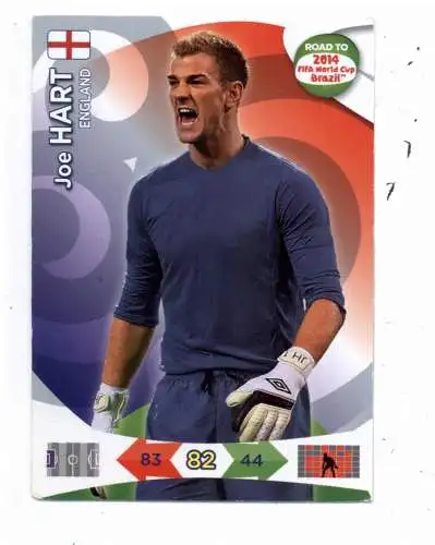 FUSSBALL - ENGLAND - JOE HART, WM 2014, Panini