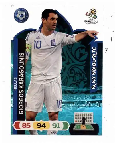 FUSSBALL - GRIECHENLAND - GIORGIOS KARAGOUNIS, EURO 2012, Panini