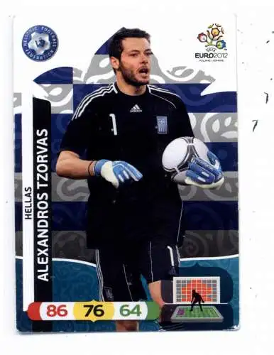 FUSSBALL - GRIECHENLAND - ALEXANDROS TZORVAS, EURO 2012, Panini