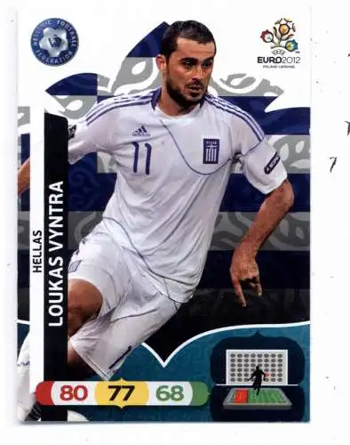 FUSSBALL - GRIECHENLAND - LOUKAS VYNTRA, EURO 2012, Panini