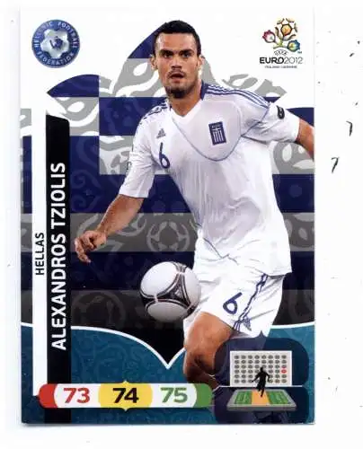 FUSSBALL - GRIECHENLAND - ALEXANDROS TZIOLIS, EURO 2012, Panini