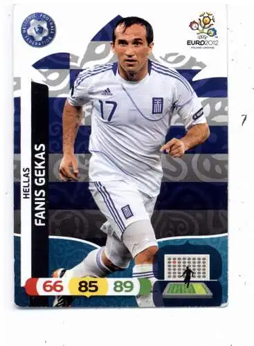 FUSSBALL - GRIECHENLAND - FANIS GEKAS, EURO 2012, Panini